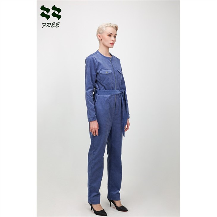 jumpsuit with zip at front