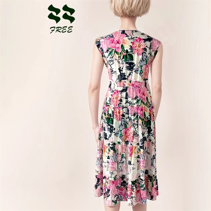 Casual Floral Dress